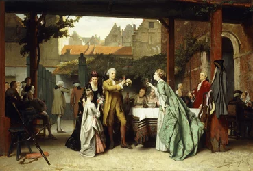 Toasting the Winner, 1870