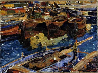 Både i den gamle havn i Marseille