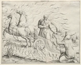 Elias stiger op til himlen, 1547.