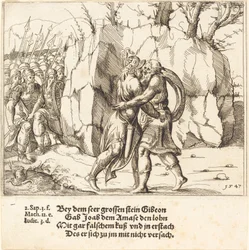 Joab forråder Abner, 1547.