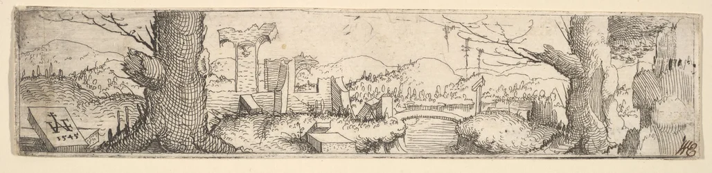 Landskab, 1545.