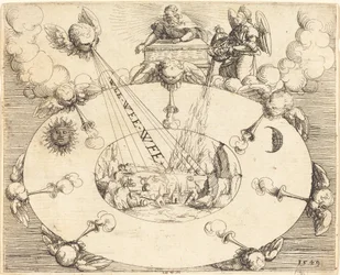 Åbningen af det syvende segl, 1549.