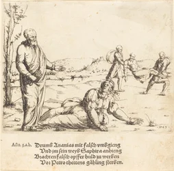 Ananias og Saffiras straf