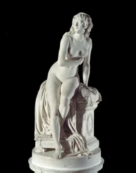 Forladt Psyche-skulptur af Augustin Pajou (1730-1809) 1791 Paris, Musée du Louvre