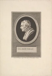 Portræt af J. J. Rousseau, 1801.