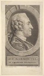 Portræt af Jean-Francoise Marmontel, 1765.