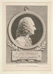 Portræt af Jean-Philippe Rameau