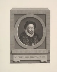Portræt af Michel de Montaigne, 1774.