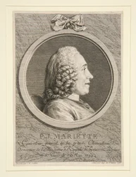 Portræt af P.J. Mariette