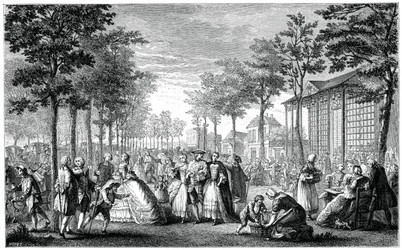 Promenade, Paris, 1885