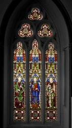 St. Thomas, St. James The Great og St. James The Less, 1849 (farvet glas)
