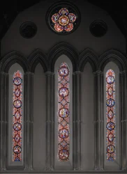 The Passion Of Christ, East Window, 1848-50 (farvet glas)