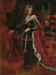 Portræt af Leopold I, den hellige romerske kejser (1640-1705)