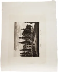 Hoboken over for New York, fra et Atlas of the United States, 1824 (akvatint)