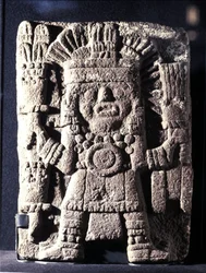 Aztec kunst, Aztec præst.