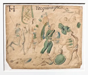 Codex Lienzo de Tlaxcala / Kamp mellem krigere (manuskript)