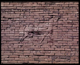 Detalje af en tyr, relief af Ishtar-porten, 580 f.Kr