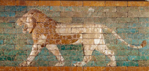 Processionsvejen i Babylon, opført under Nebukadnesar II
