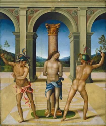 Kristi flagelation, ca. 15121515.