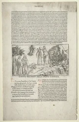 Dante og Virgil med Beatrices syn, ca. 1481-1485.