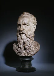 Studie af Saint Pauls hoved, ca. 1535 (terracotta)
