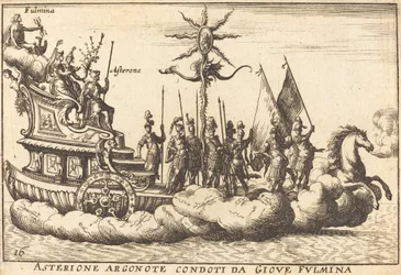 Argonote Asterion ledet af Jupiter Fulminates