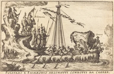 Polyphemus og Palemonio Argonauti ledet af Ceres