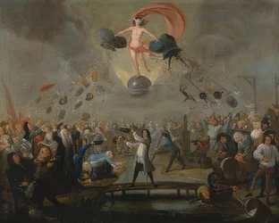 Allegori om skæbnen. Omkring 1730