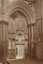 Biskop Alcocks kapel set fra Reho-Choir, Ely Katedral