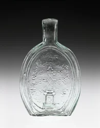 Figurkolbe, ca. 1847 (blyfrit glas)