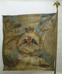 Banner for Semenovsky Life-Guards Regiment, efter 1825