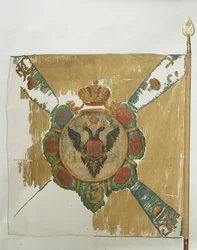 Flag for Semenovsky Life-Guards Regiment, 1762