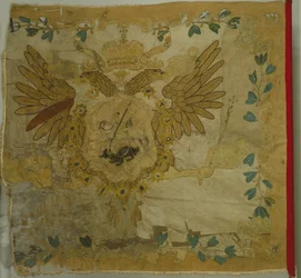 Saint Georges flag for infanteriregimentet på Anna Ioannovnas tid, 1730