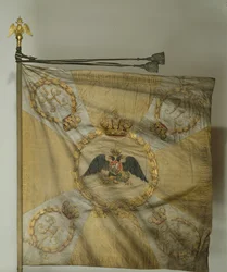 Saint Georges flag for infanteriregimentet på Nicholas I