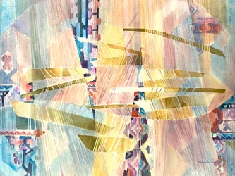 Loom Series, ca. 1980-2000 (akvarel på papir)