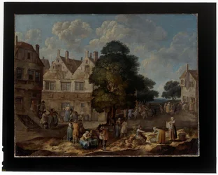 Et par landsbyscener