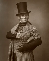 Den britiske skuespiller Felix Morris i One Change, 1886.