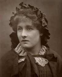 Den britiske skuespillerinde Mary Rorke i The Harbour Lights, 1886