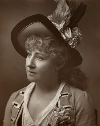 Lydia Thompson, britisk danser, skuespillerinde og teaterproducer, 1886