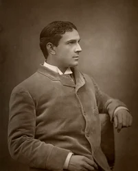 Maurice Barrymore, britisk skuespiller, 1886