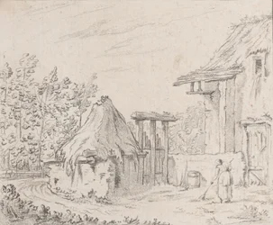 Gårdsplads, 1758.