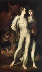 Bacchus og Ceres, af Bartholomaeus Spranger (1546-1611).