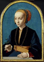 Portræt af Elisabeth Bellinghausen