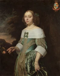 Portræt af Sophia Coymans (1636-1714)