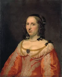Portræt af en kvinde, 1649.