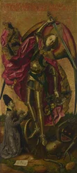Sankt Michael sejrer over Djævelen, 1468