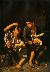 Drenge, der spiser frugt, 1645, 1938