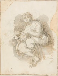 Kvinde Saint Holding Skull