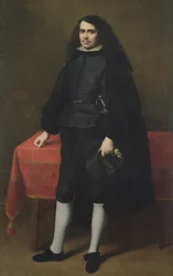 Portræt af en herre i ruffkrave, ca. 1670