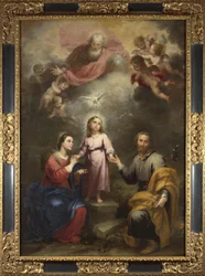 Den himmelske og jordiske treenighed, Pedroso Murillo, ca. 1680